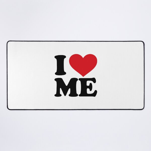 Item preview, I love ME - I ♥ Me – Self Love Text designed and sold by EmeraldeaArt.