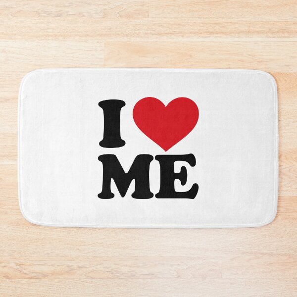 Item preview, I love ME - I ♥ Me – Self Love Text designed and sold by EmeraldeaArt.
