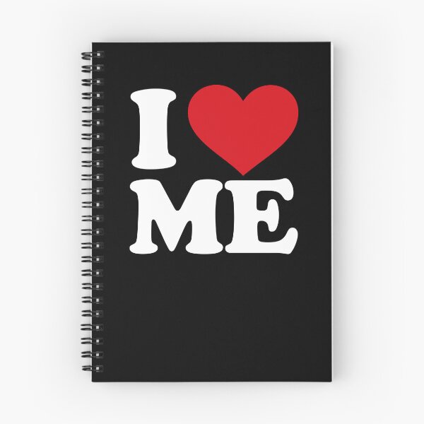 Item preview, I love ME - I ♥ Me – Self Love white Text designed and sold by EmeraldeaArt.