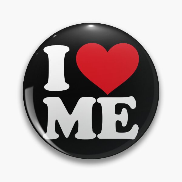 Item preview, I love ME - I ♥ Me – Self Love white Text designed and sold by EmeraldeaArt.