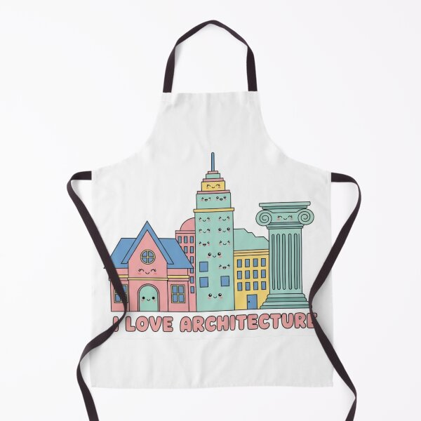 Item preview, Cute Architecture Lover Cartoon Sticker designed and sold by Modefissi.
