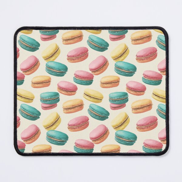 Item preview, Watercolor Macaron Pattern French Dessert Lover designed and sold by NicolasGlowArt.