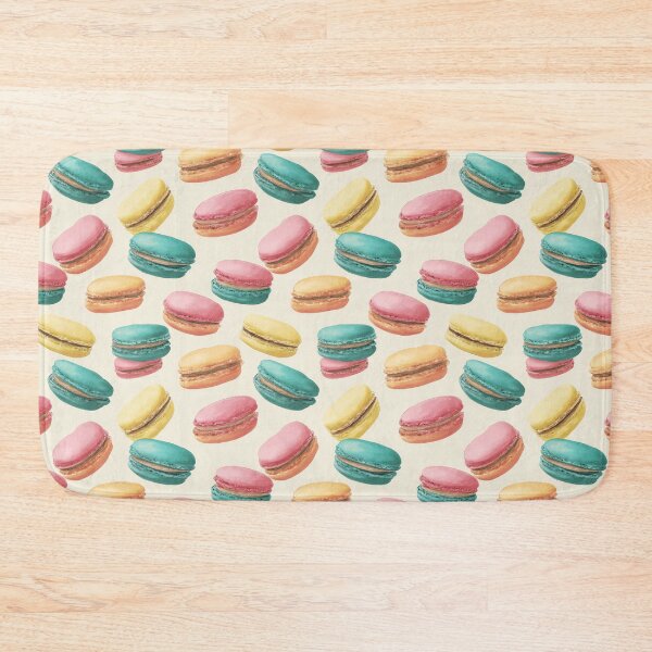 Item preview, Watercolor Macaron Pattern French Dessert Lover designed and sold by NicolasGlowArt.