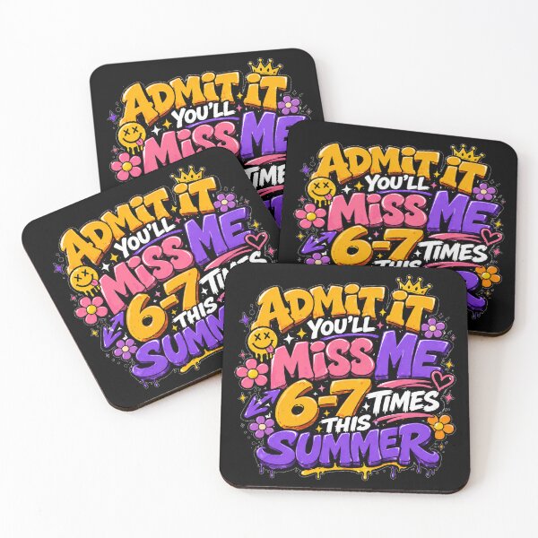 Item preview, Admit It You'll Miss Me 6-7 Times This Summer designed and sold by eonvisuals.