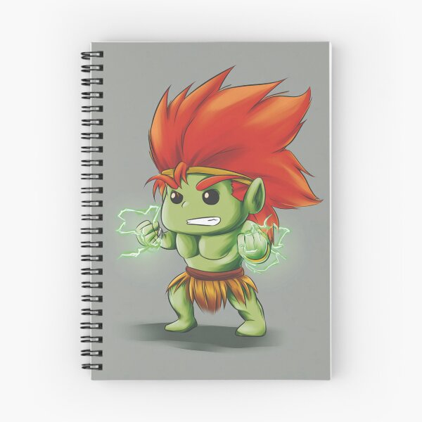 Item preview, Chibi Blanka – Cute Electric Beast Fighter Fan Art designed and sold by MyChibiArts.