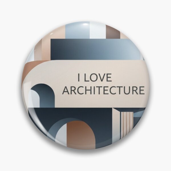 Item preview, Abstract Modern Architecture Art Minimal Sticker designed and sold by Modefissi.