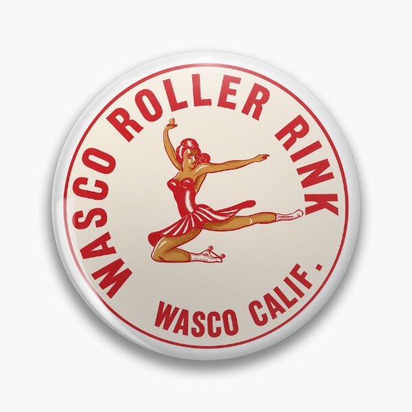 Item preview, Wasco Roller Rink Wasco California Roller Skating Rink Sticker Decal Label designed and sold by tislord.
