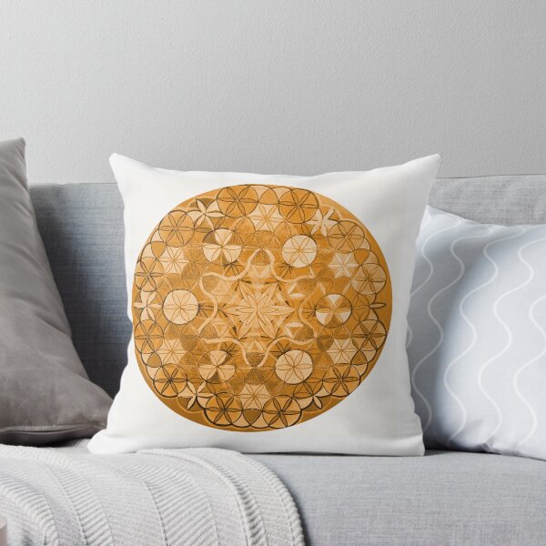Item preview, Mandala Sepia Geometric Design for Peace and Tranquility designed and sold by Dominika Brodowska.