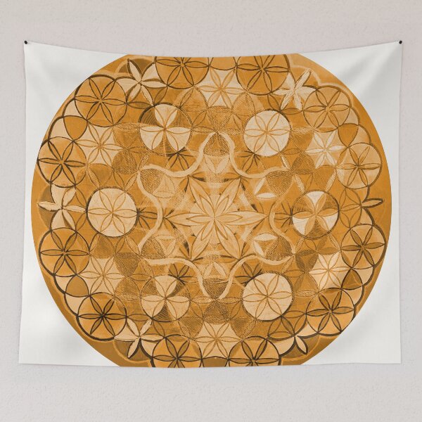 Item preview, Mandala Sepia Geometric Design for Peace and Tranquility designed and sold by Dominika Brodowska.