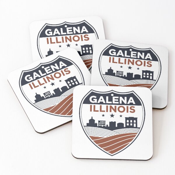 Item preview, Galena Il - Galena Illinois Farmland Retro Badge Landscape designed and sold by JessArty ⭐⭐⭐⭐⭐.