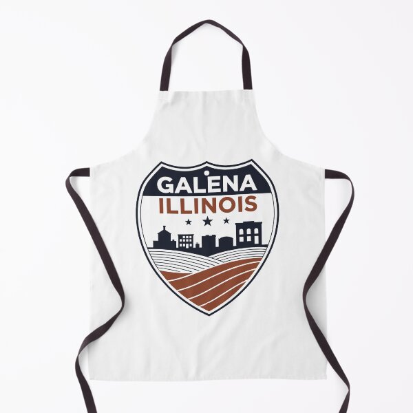 Item preview, Galena Il - Galena Illinois Farmland Retro Badge Landscape designed and sold by JessArty ⭐⭐⭐⭐⭐.