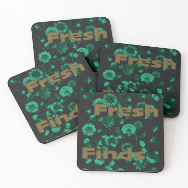 Item preview, Fresh Finds Flowers Green designed and sold by Lavender Lemon Haze.