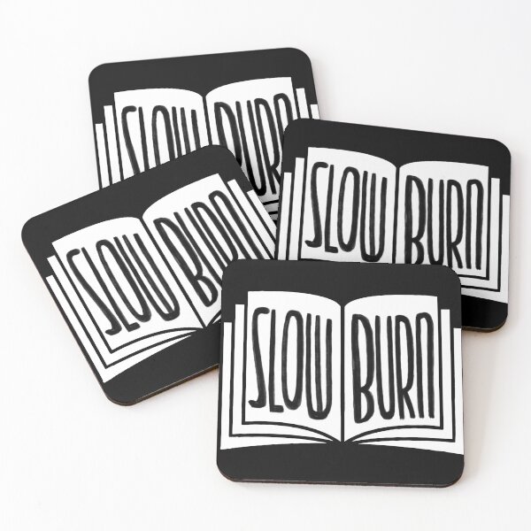 Item preview, Book trope, slow burn designed and sold by badlydrawnbabe.