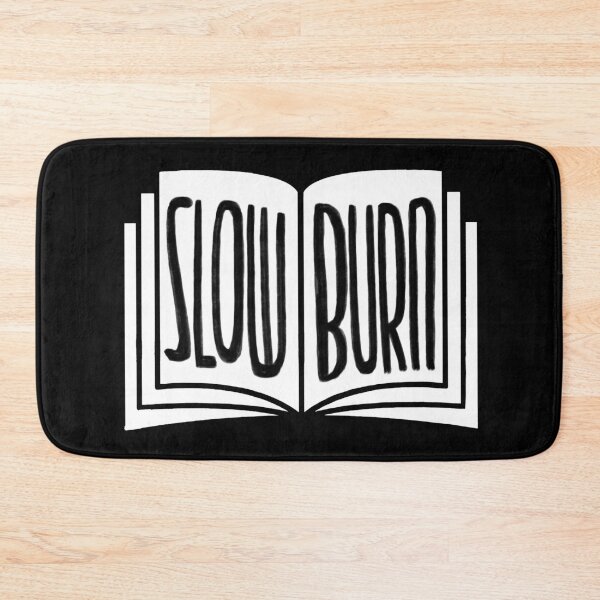 Item preview, Book trope, slow burn designed and sold by badlydrawnbabe.