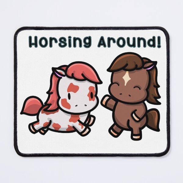 Item preview, Horsing Around! designed and sold by Inu-and-RyuArt.