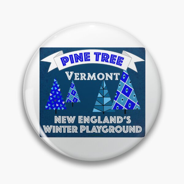 Item preview, Blue Pine Tree Sign designed and sold by Normbot2000.