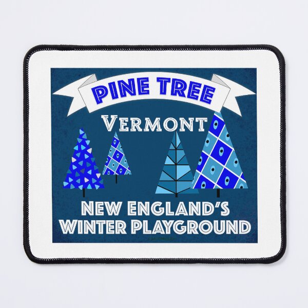 Item preview, Blue Pine Tree Sign designed and sold by Normbot2000.