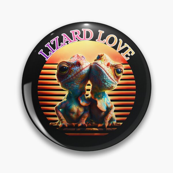 Item preview, Lizard Love designed and sold by Tripp Art Studio.