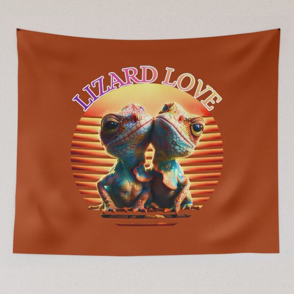 Item preview, Lizard Love designed and sold by Tripp Art Studio.