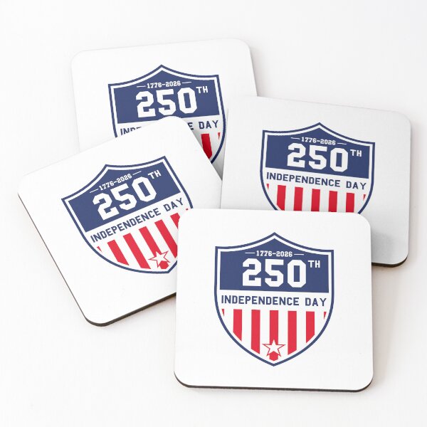 Item preview, America 250 Shield Flag Independence Day Stars 1776 2026 designed and sold by thepixfactory.