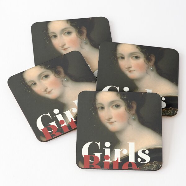 Item preview, Girls Bite Back is a clear call for empowerment and resilience in a society that often stifles women's voices and stories designed and sold by SpaceartLilu.