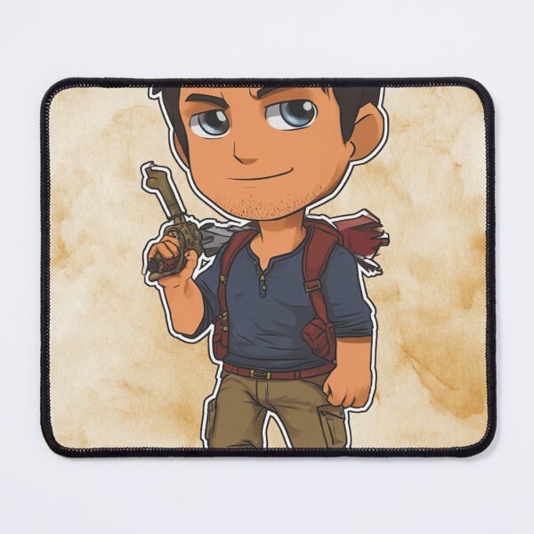 Item preview, Chibi Nathan Drake – Cute Adventurer Hero Fan Art designed and sold by MyChibiArts.