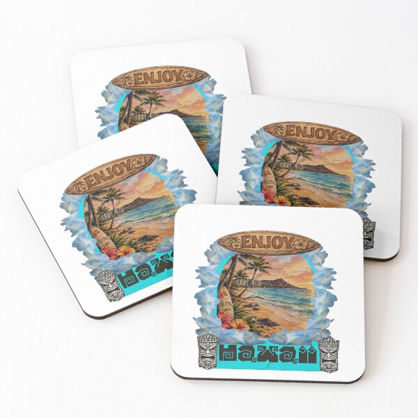 Item preview, Hawaiian Aloha Sunset – Tropical Beach Paradise Design designed and sold by ustylelab.