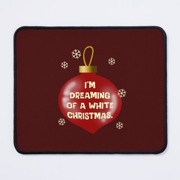 Item preview, White Christmas Ornament designed and sold by Normbot2000.