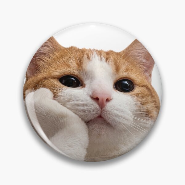 Item preview, The Pensive Ginger Cat designed and sold by Meowyy.