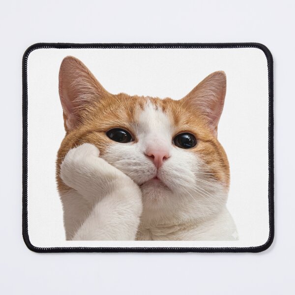 Item preview, The Pensive Ginger Cat designed and sold by Meowyy.