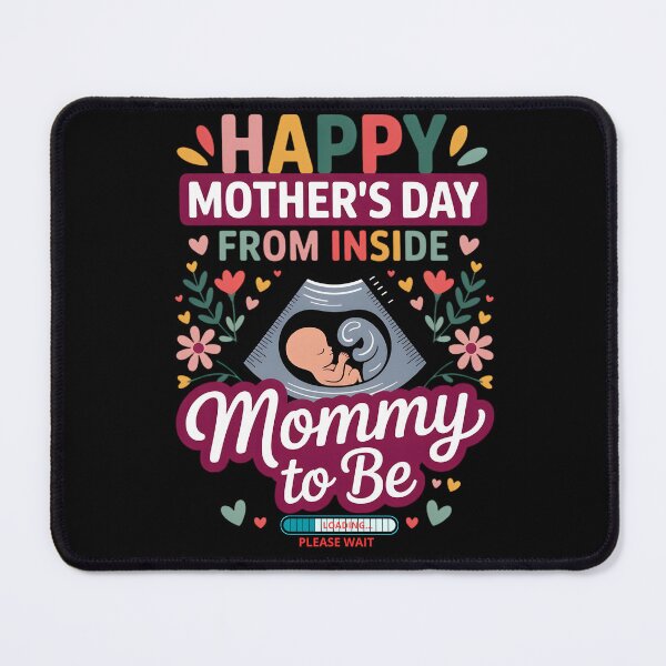 Item preview, Happy Mothers Day From Inside Mommy To Be: Please Wait Loading Progress, Pregnancy Announcement Baby Expecting Parent Maternity  designed and sold by NewaveBoutique.