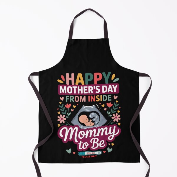 Item preview, Happy Mothers Day From Inside Mommy To Be: Please Wait Loading Progress, Pregnancy Announcement Baby Expecting Parent Maternity designed and sold by NewaveBoutique.