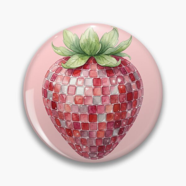 Item preview, Disco Berry!! (Strawberry Mirrorball / Disco) designed and sold by shellle in the ocean.