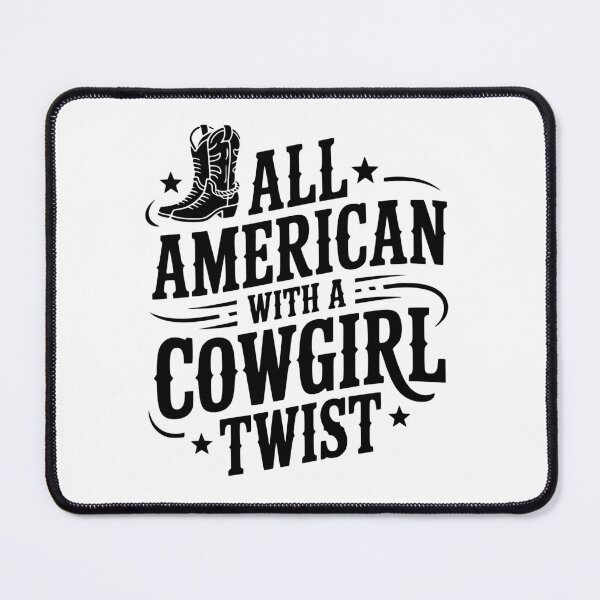 Item preview, All American With A Cowgirl Twist designed and sold by theartfulaspie.