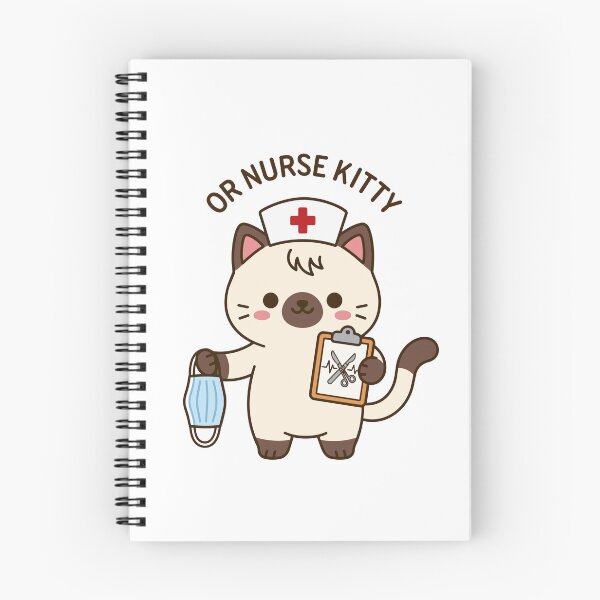 Item preview, OR Nurse Kitty – Cute Operating Room Nurse Cat designed and sold by officinelala.