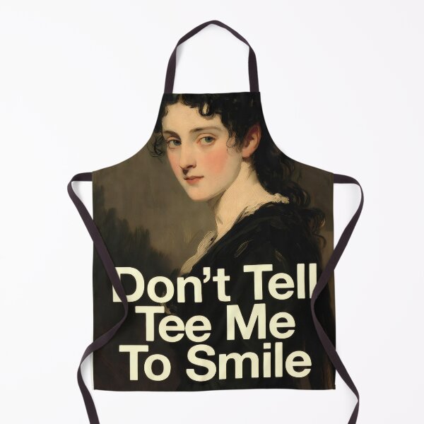 Item preview, Don't tell me to smile is a clear call for empowerment and resilience in a society that often stifles women's voices and stories designed and sold by SpaceartLilu.