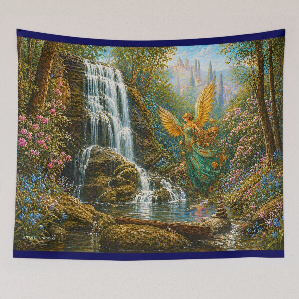 Item preview, Angel Inspires the Waterfall designed and sold by RiverDeeDesigns.