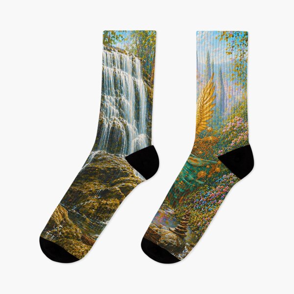 Item preview, Angel Inspires the Waterfall designed and sold by RiverDeeDesigns.