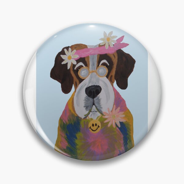 Item preview, Saint Bernard Hippie designed and sold by Squirreldumplings.
