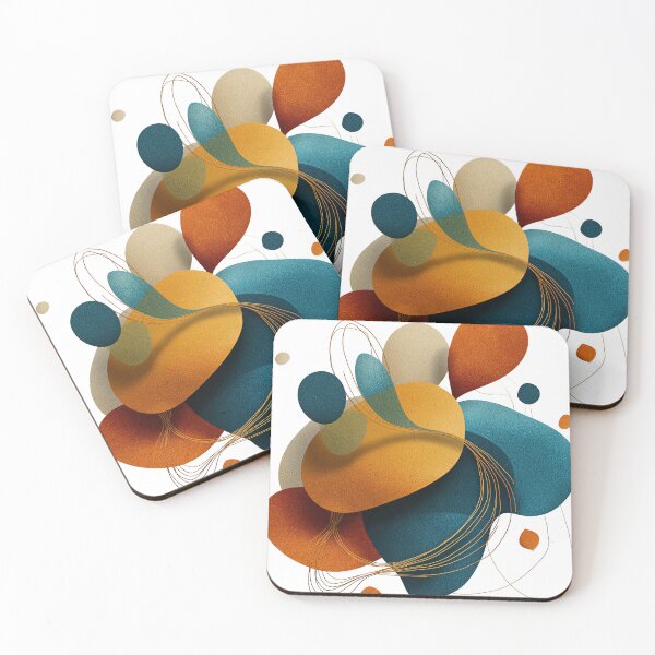 Item preview, Sun-Drenched Organic Geometry 3 designed and sold by CircaSassy.
