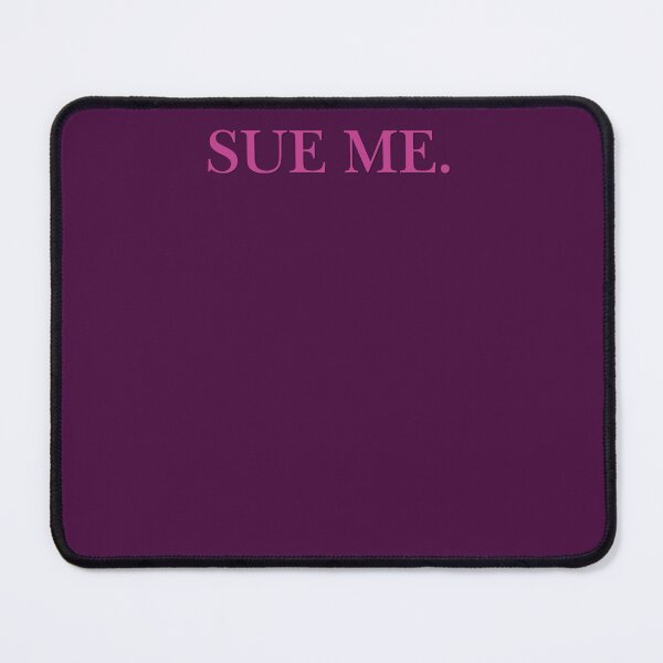 Item preview, Sue Me Lawyer Shirt Pink Text Funny Legal Humor Attorney Gift designed and sold by omwvisual.