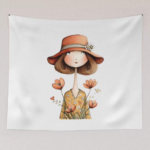 Item preview, Modern girl designed and sold by Retro Whimsy.