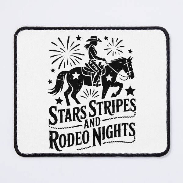 Item preview, Stars Stripes And Rodeo Nights designed and sold by theartfulaspie.