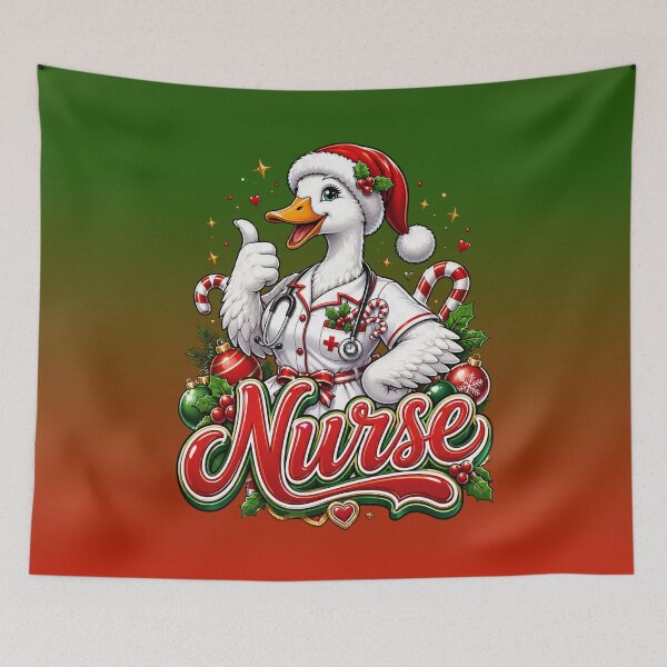 Item preview, Christmas Nurse designed and sold by skkyfaithArtz.