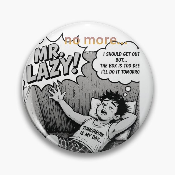 Item preview, Lazy no more designed and sold by craftoftee.