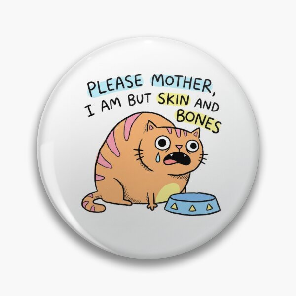 Item preview, Funny Fat Cat Please Mother designed and sold by SpaceBabe.