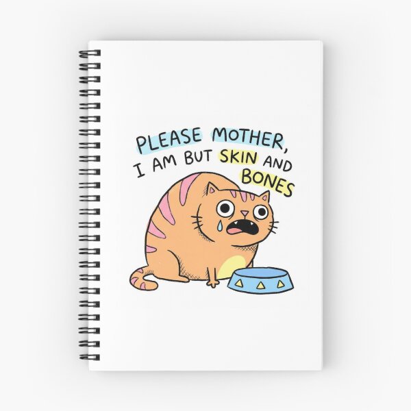 Item preview, Funny Fat Cat Please Mother designed and sold by SpaceBabe.
