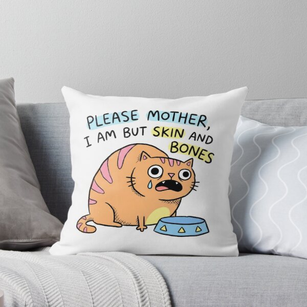Item preview, Funny Fat Cat Please Mother designed and sold by SpaceBabe.