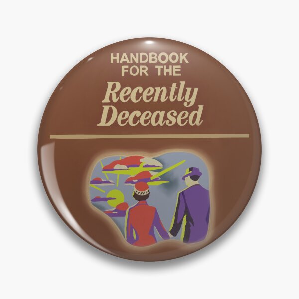 Item preview, Handbook for the Recently Deceased designed and sold by Zerozombiegirl.