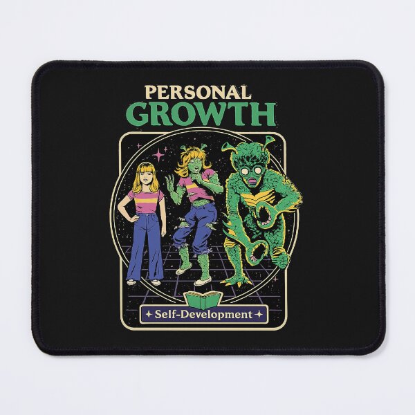 Item preview, Funny Personal Growth Alien Shirt – Retro Sci-Fi Self Development Humor Tee designed and sold by sirrab.